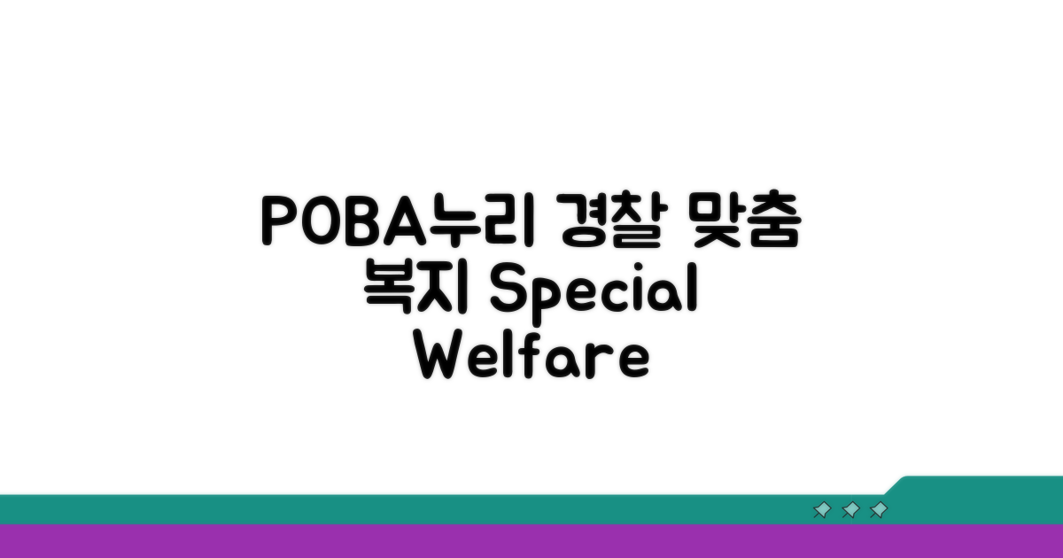 POBA누리: 경찰만을 위한 맞춤 복지
