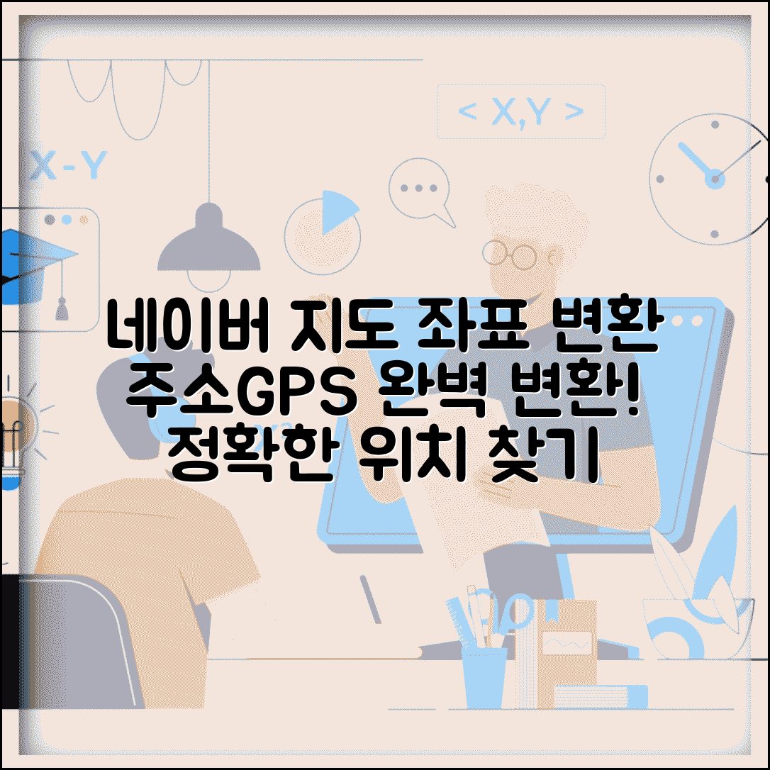 네이버 지도찾기 주소 좌표 변환 | 지번 주소 도로명 주소 GPS 좌표로 정확한 위치 확인
