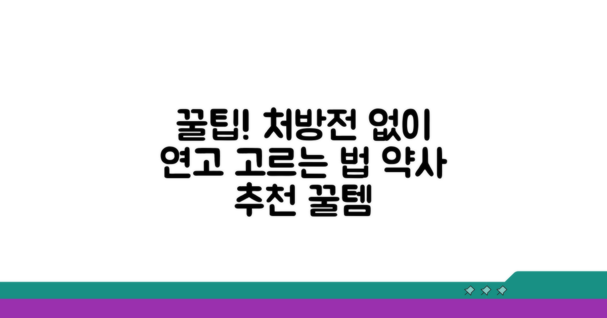 약국 처방전 없는 연고 선택법