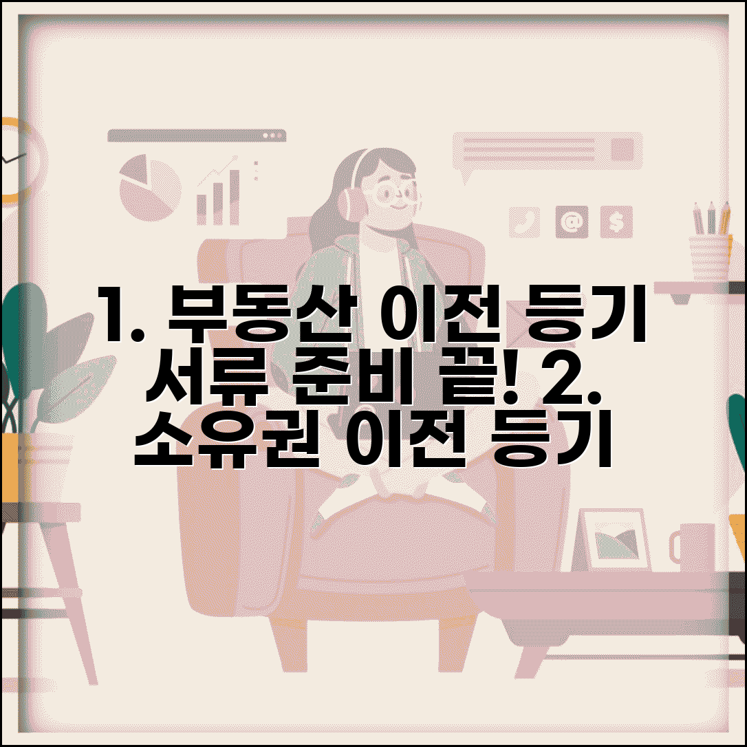소유권이전등기 신청 서류 준비 | 부동산 소유권 이전 등기 절차