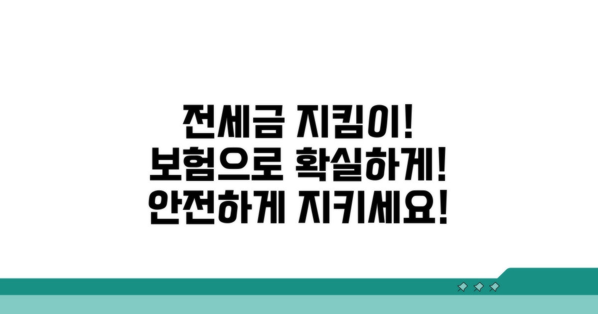 보험 활용으로 전세금 지키기