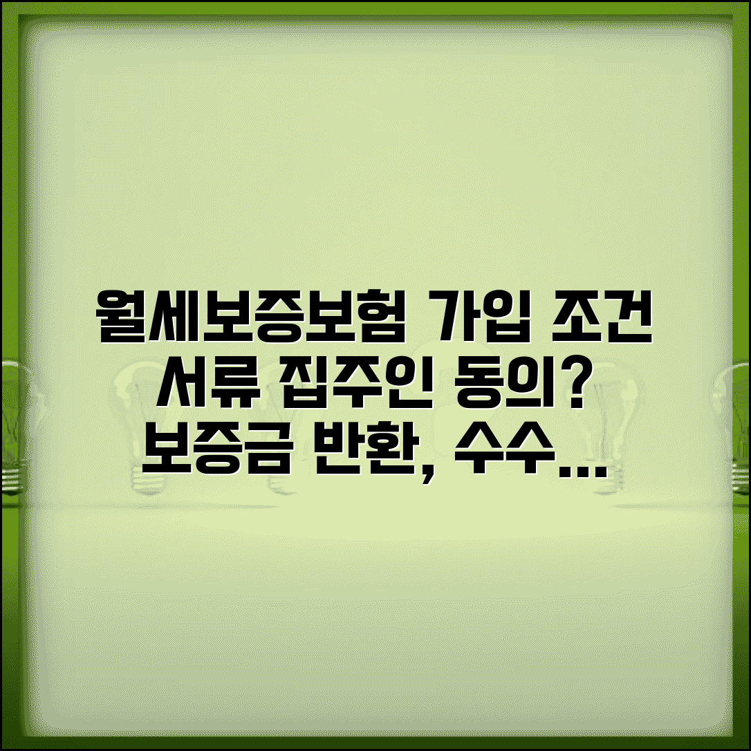 월세 보증보험 가입조건 및 필수서류 | 집주인 동의, 보증금 반환, 수수료 알아보기