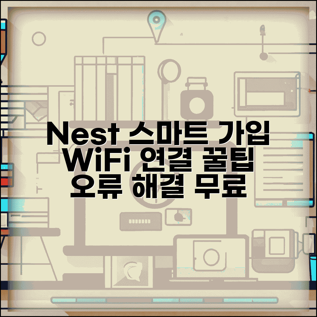 Nest 스마트 가입 방법 WiFi 연결 꿀팁 | 네스트 서머싯 무료 연결 오류 해결