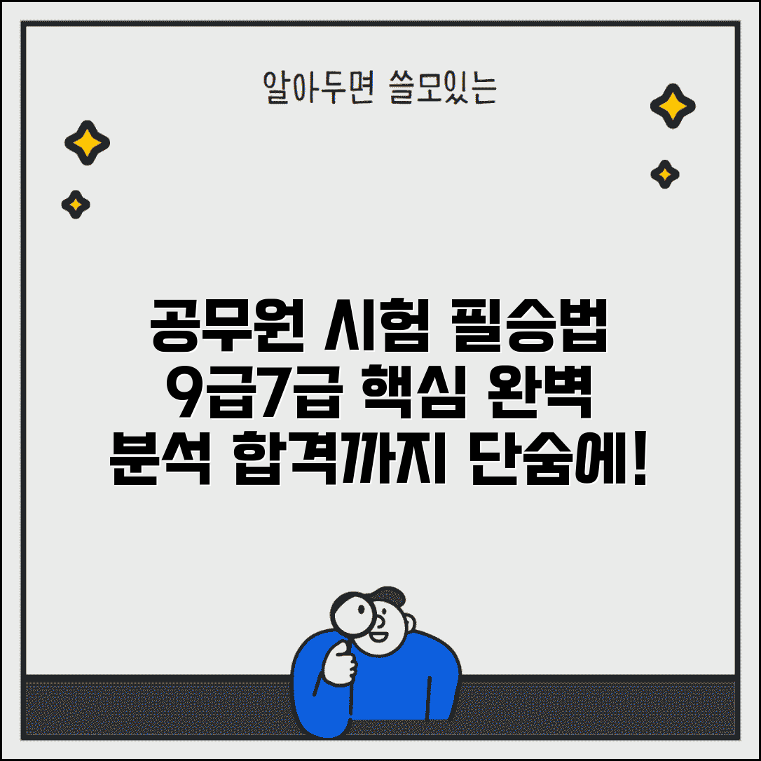 공무원 시험 준비 방법 | 9급, 7급, 응시자격, 시험일정, 합격 후기