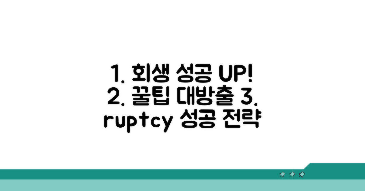 개인회생 성공률 높이는 꿀팁